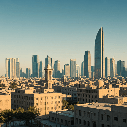 Cityscape of Baghdad